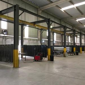 Monovia com talha manual