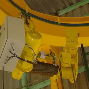 Talha elétrica de cabo de aço